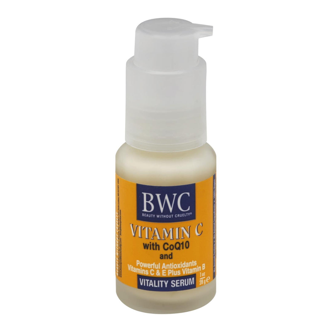 Beauty Without Cruelty Vitality Serum Vitamin C With Coq10 - 1 Fl Oz - Maras Green